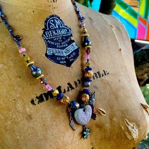 Handmade bohemian necklace